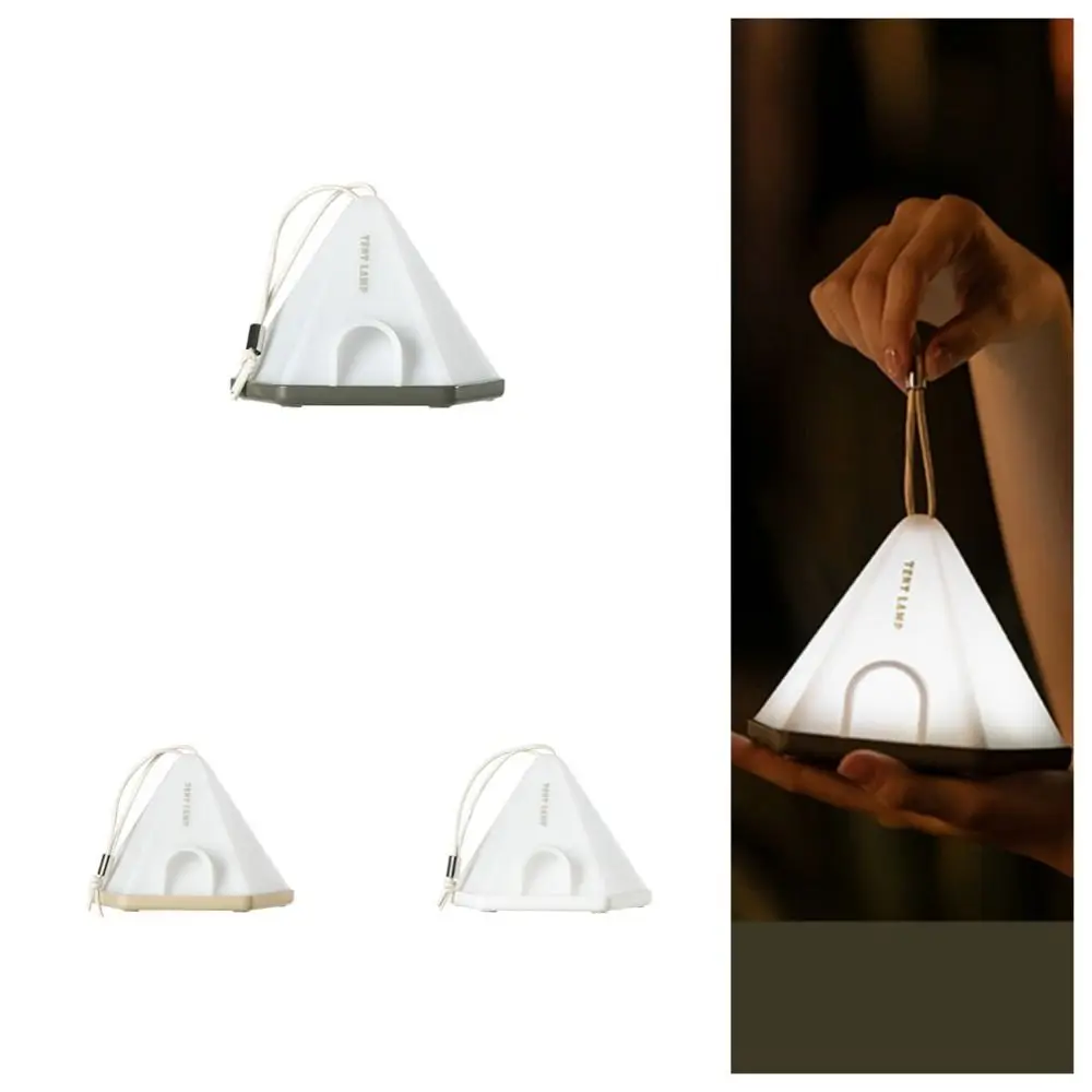 

Mini Tent shape Tent Night Light Charging Atmosphere Camping Light Timing Function Hang lamp Bedside Night lighting Outdoor