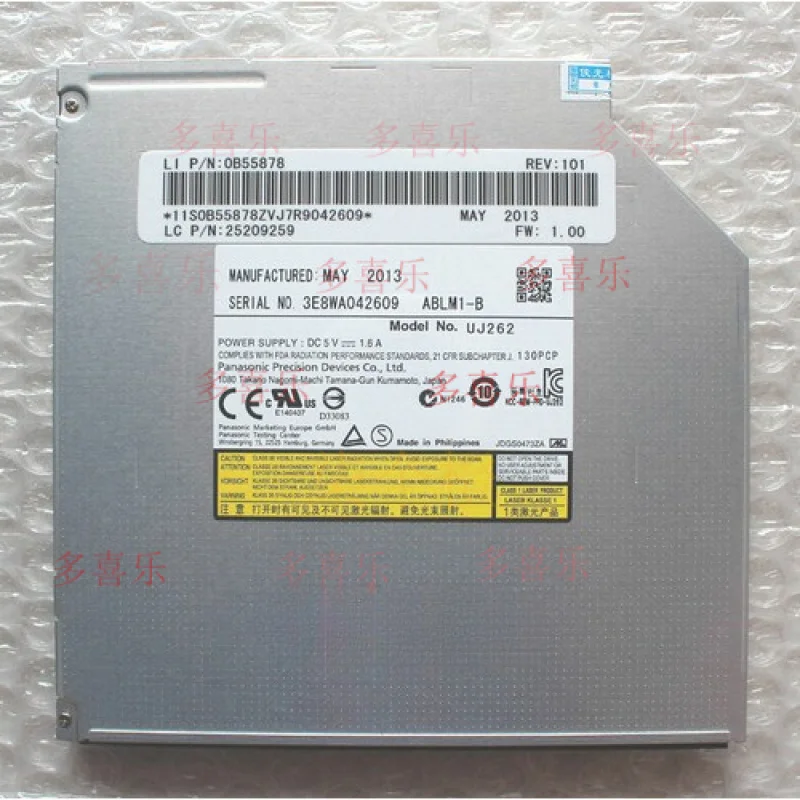 

AA ДЛЯ Lenovo ThinkPad W540 BD-RE DVD-привод Blu-Ray для Panasonic UJ262 UJ272