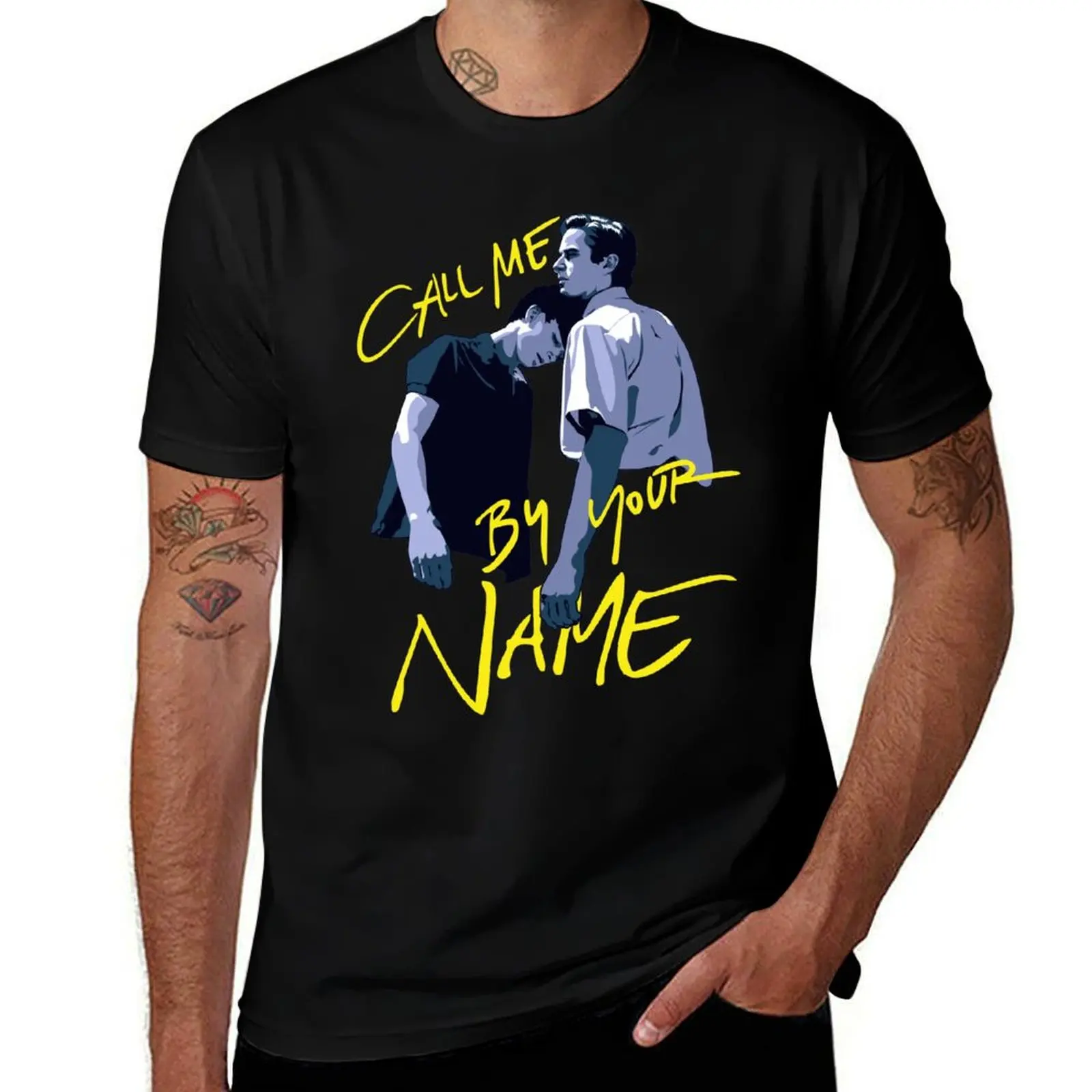Call Me by Your Name T-Shirt t shirt men 100% cotton luxury brand T-Shirt