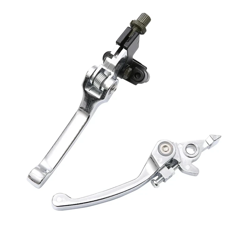 22mm 7/8-inch for HONDA KTM YAMAHA KAWASAKI SUZUKI KAYO Pit Bike ATV Motorcycle Left Aluminum Alloy Clutch Lever Handle Suitable