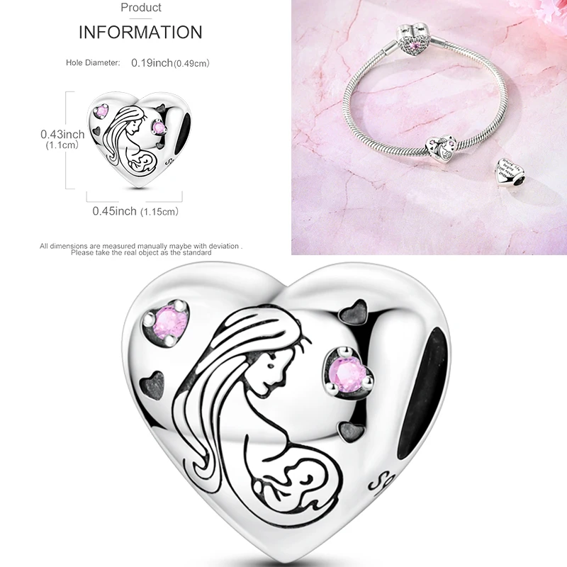 Neuer Russischer Matroschka-Anhänger aus 925 Sterling Silber, Russische Matroschka-Perle, Passend für Armbänder, DIY Damenschmuck Geschenk 2026 – Detail 24