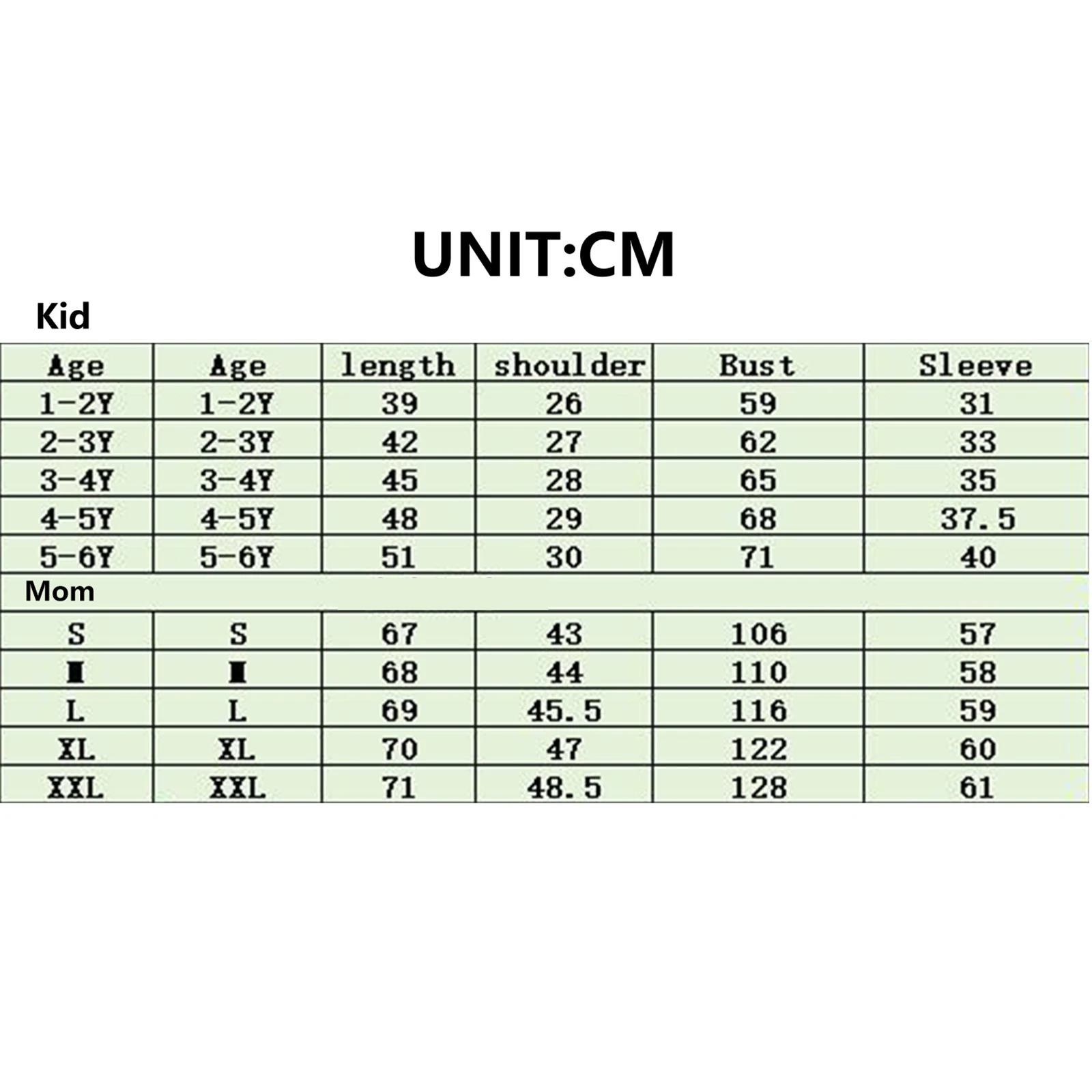 ملابس متطابقة للأم وأنا لعيد الحب بأكمام طويلة وياقة دائرية وطبعة حروف #5