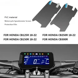 Cluster Scratch Cluster Screen Protection Film Protector For HONDA CB125R CB150R CB300R CB250R 2018-2022 CB 125R 150R 300R 250R