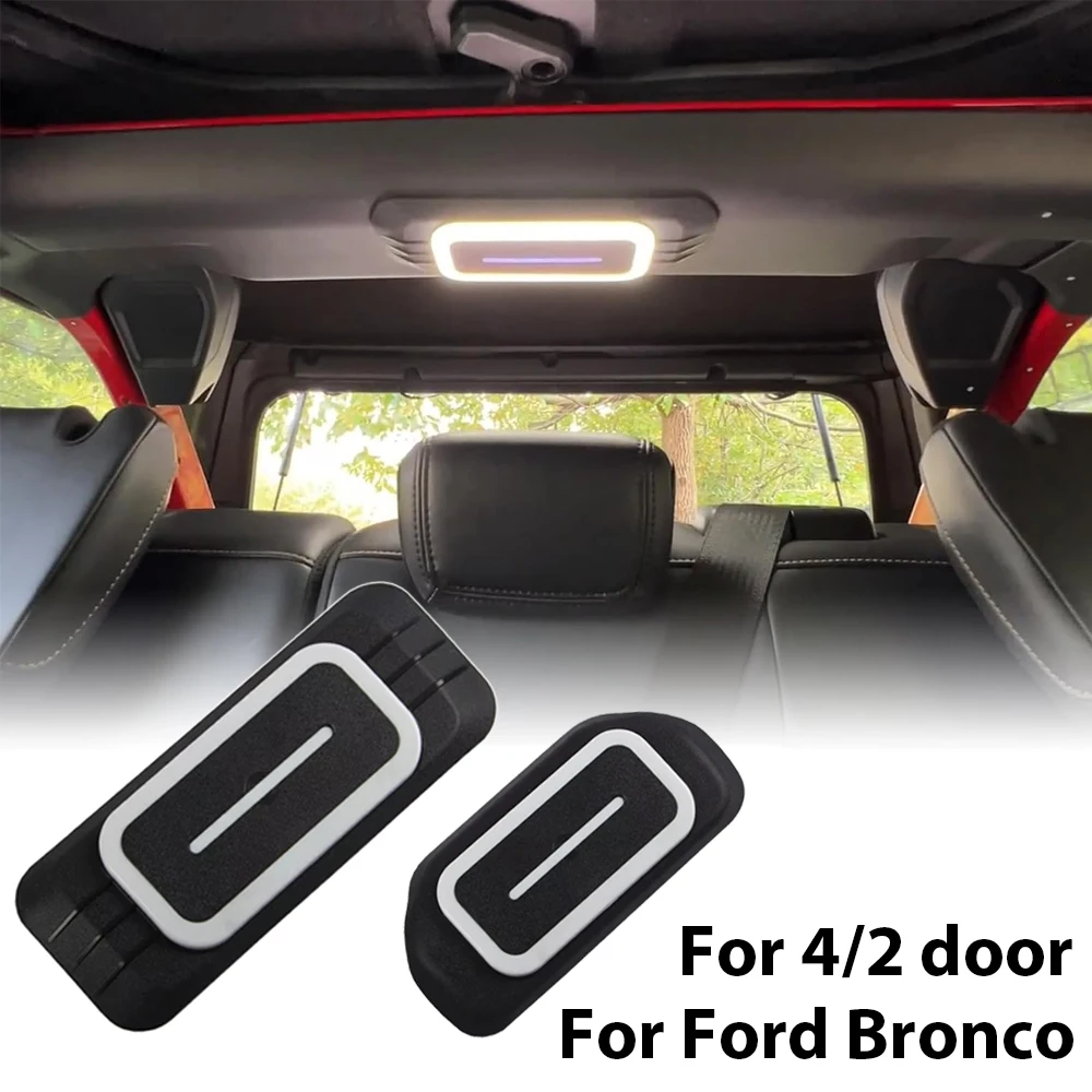 Reading Light For Ford Bronco 4 Door 2 Door Rear Ceiling Lights Roof Decorative Lamps For Bronco 2021 2022 2023 2024 Accessories