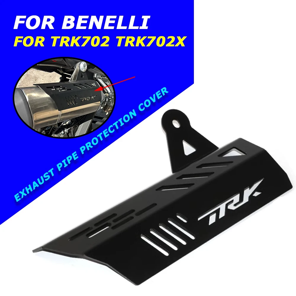 For TRK 702X Exhaust Pipe Protection Cover For Benelli TRK702X TRK702 X TRK 702 X 2022 2023 2024 Heat Shield Muffler Pipe Guard