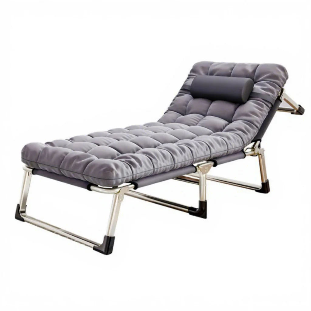 High Quality Outdoor Portable Travel Camping Simple Folding Bed Lightweight Sleeping Bed Camping Folding Bed