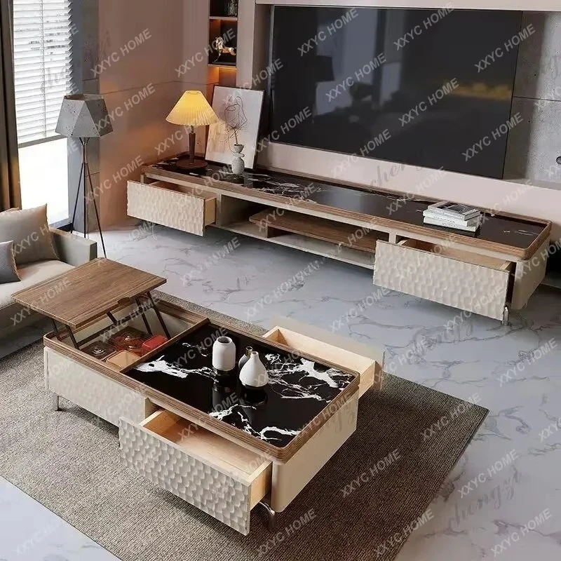 XX Storage Tv Cabinet Dark Brown Classic   Living Room Tv Stands Modern Wooden Televisor Furniture Home
