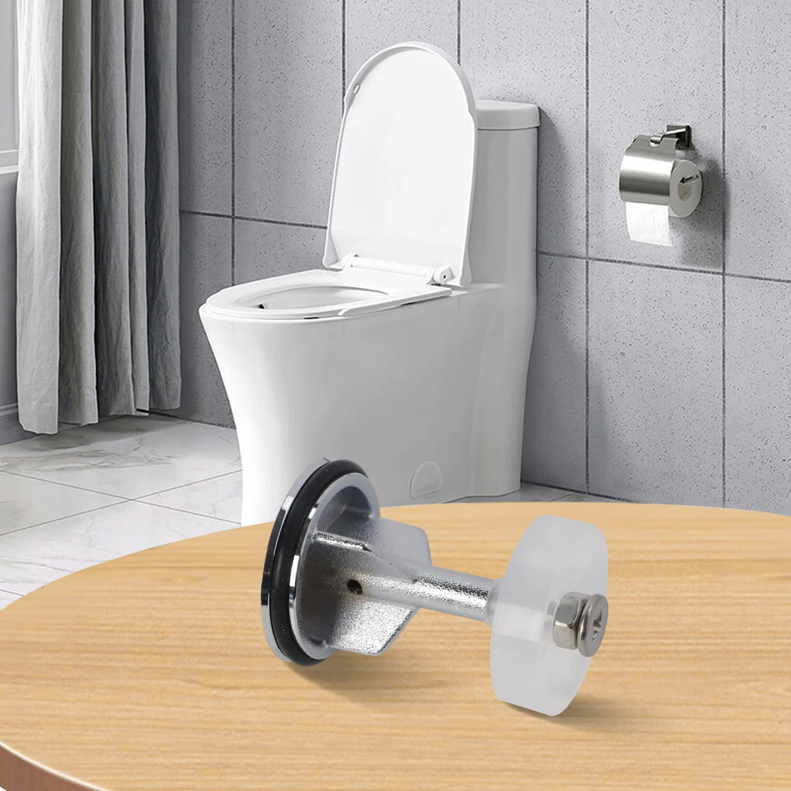 Bathroom Installation Push Button Drain Bathroom Accessory 40mm Convenient Replacement Easy Installation Process