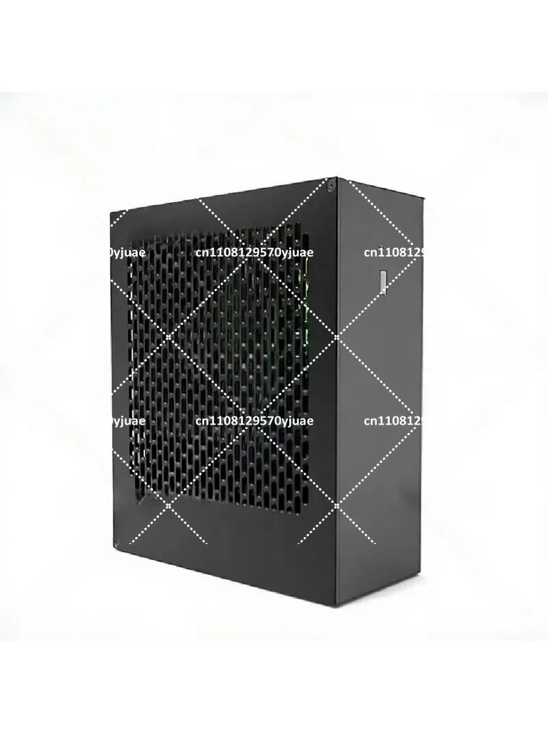 Mini 2.0 Dual-Slot Single Display 1U Power Supply ITX Chassis, 4 Liters Double-Sided Chamfer Case