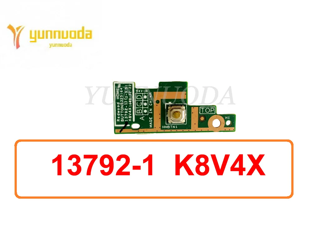 Original for Dell Inspiron 11 3147 3148 3152 Windows Home Button Circuit Board 13792-1  K8V4X tested good free shipping