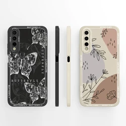 Case For Huawei Y9S Artistic Style Funda Full Coverage Anti Choc Soft Liquid Silicone Phone Protector For Huawei Y9 S Back Cover
