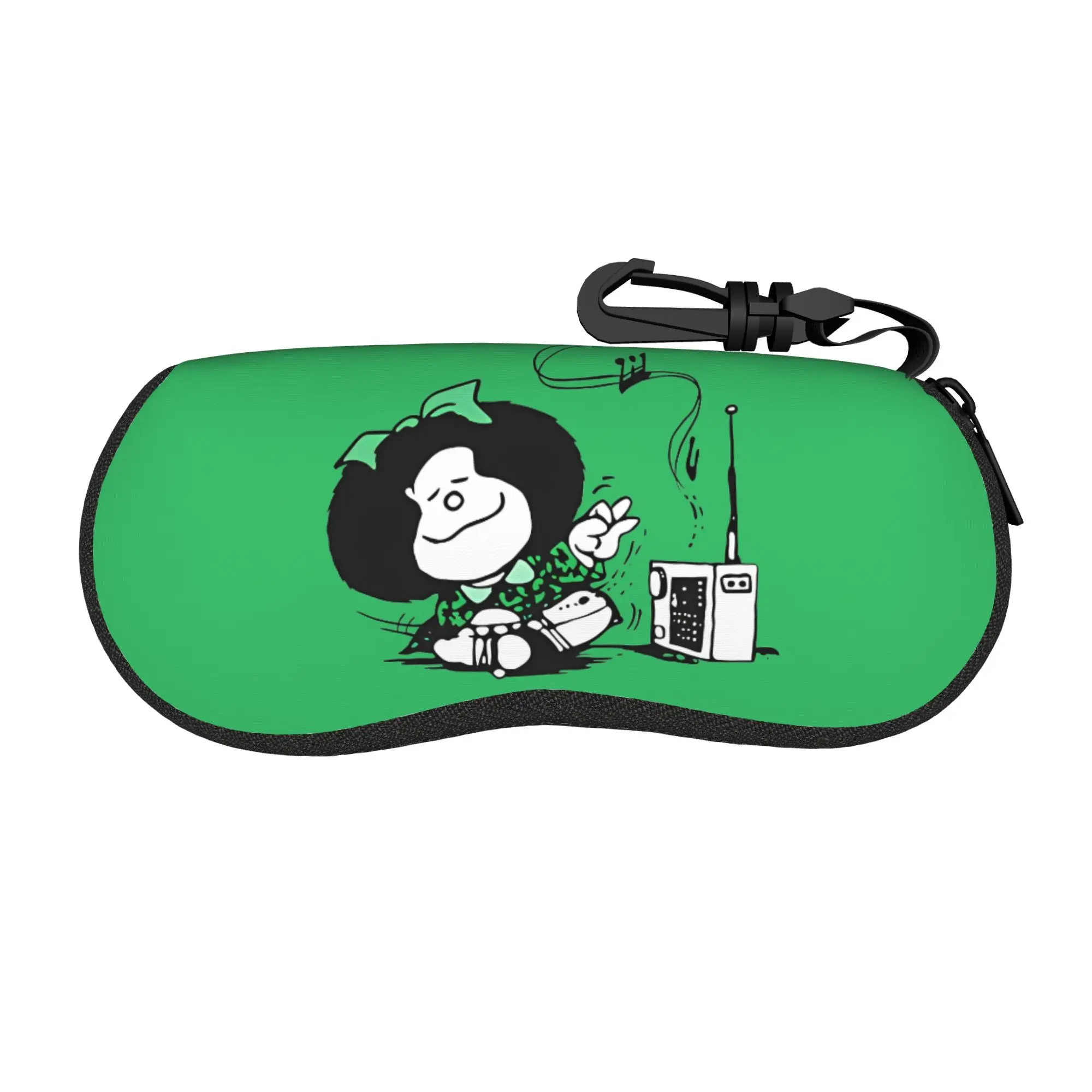 

Mafaldas Music Relaxed Fit Glasses Case Men Women Convenient Accessories Eyewear Storage Box Office Sunglasses Box