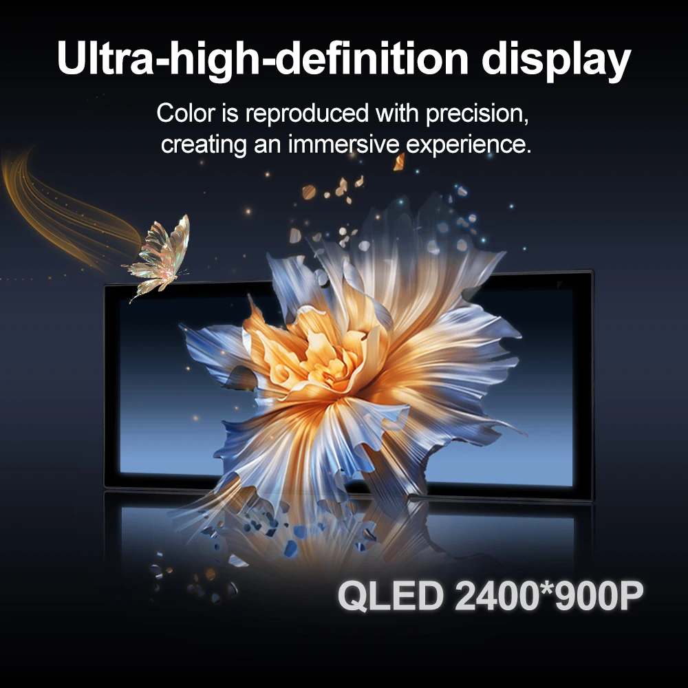 محرك اليد اليسرى أندرويد 15 راديو السيارة مشغل وسائط متعددة لمرسيدس بنز C الفئة W204 2011-2014 4G WiFi BT DSP 12.3 "شاشة QLED #3