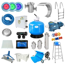 2024 Factory Supply Wholesale Swimming Pool Equipment Full Set Pool Accessories For Swimming And Spa