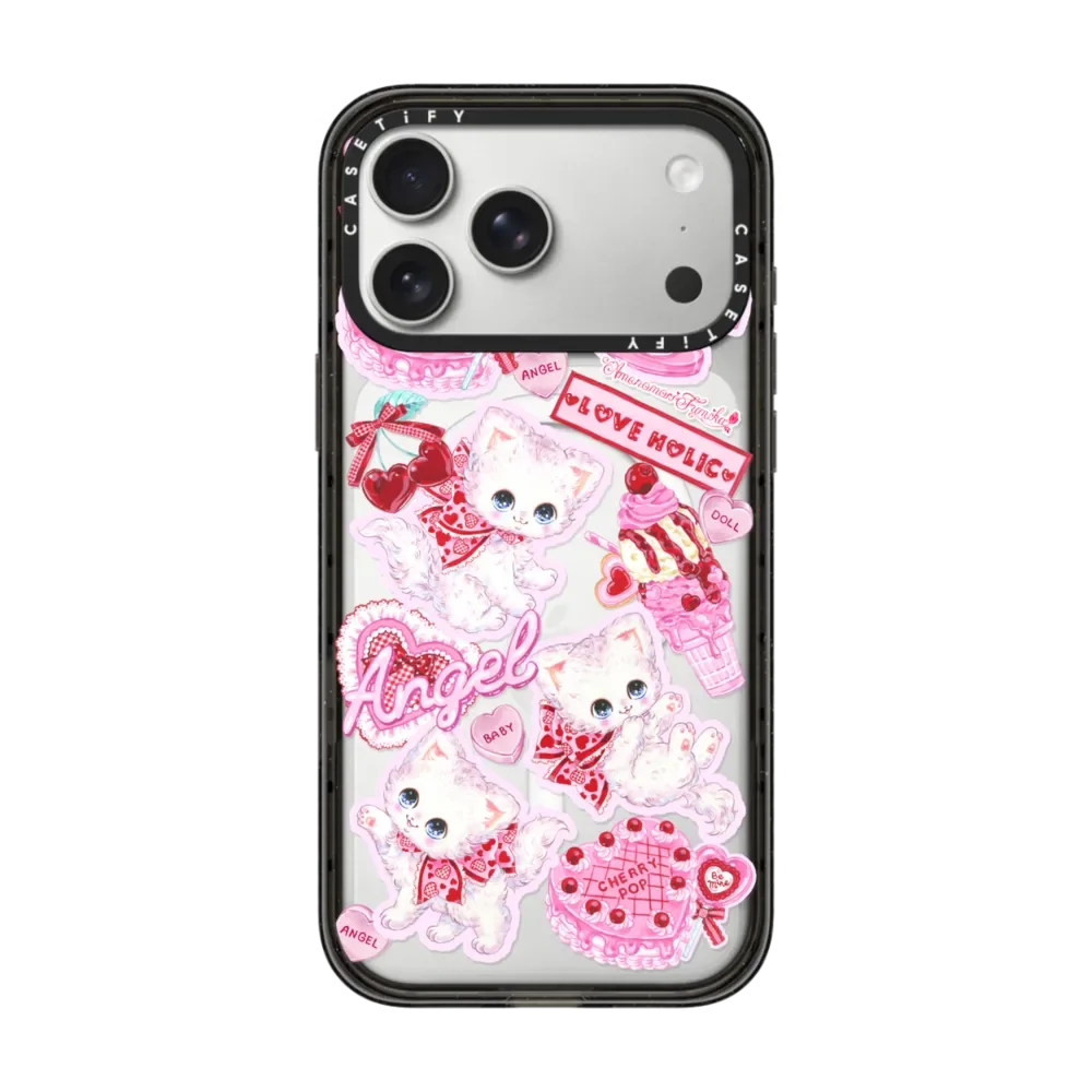CASETiFY Printed Patterns Sticker Series Magnetic Drop-proof Case for iPhone 17 16 14 15 13 Pro Max Air Plus Protect Cover view 2