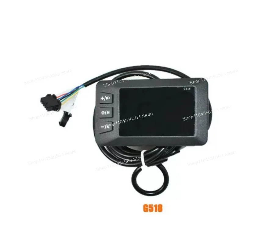 24/36/48/60V/72V Electric Bicycle LCD Display Instrument G518 Color Screen Instrument