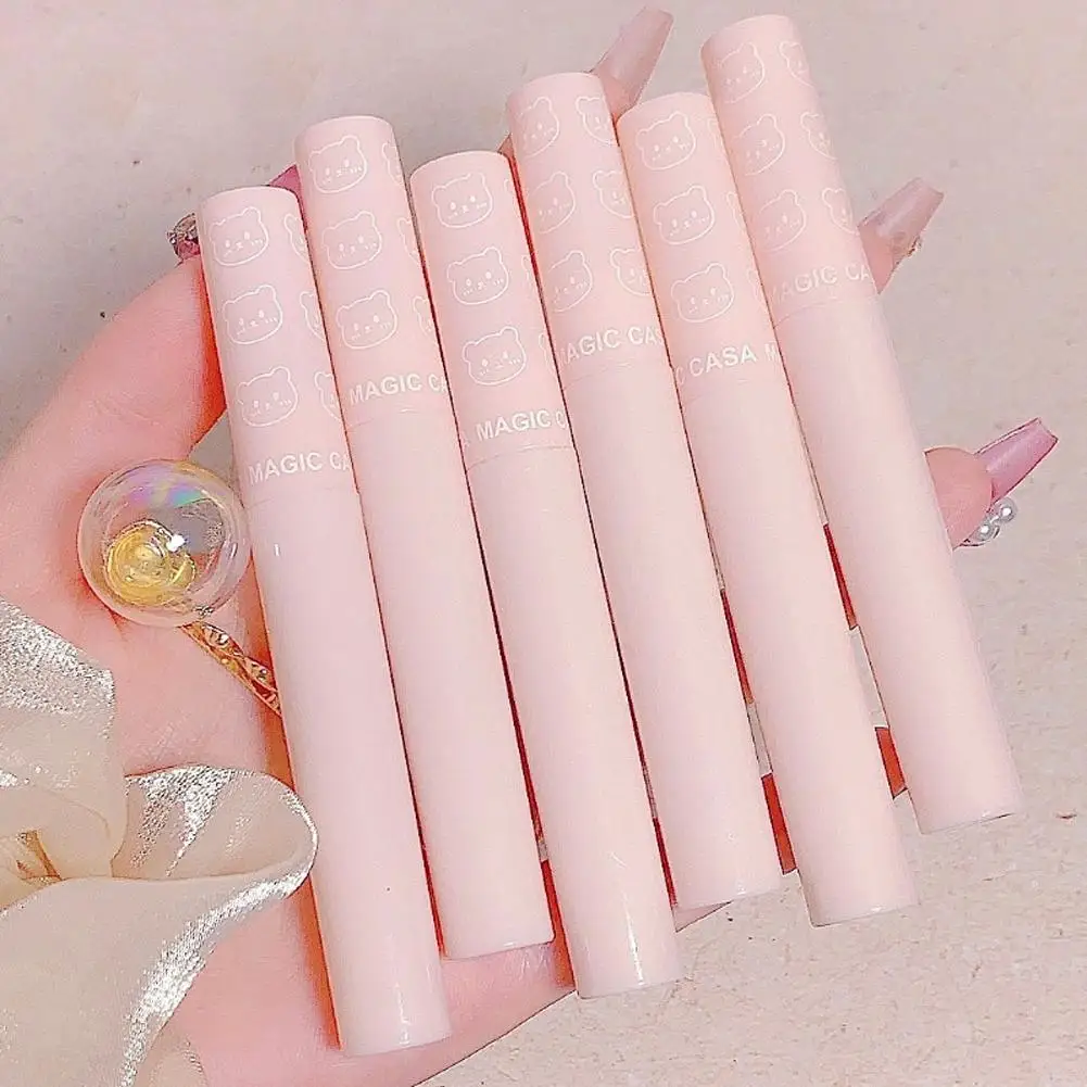 6Pcs/Set Playful Hare-lip Glaze Set Matte Velvet Non-stick Non-fade Cup Lipstick Q8C5