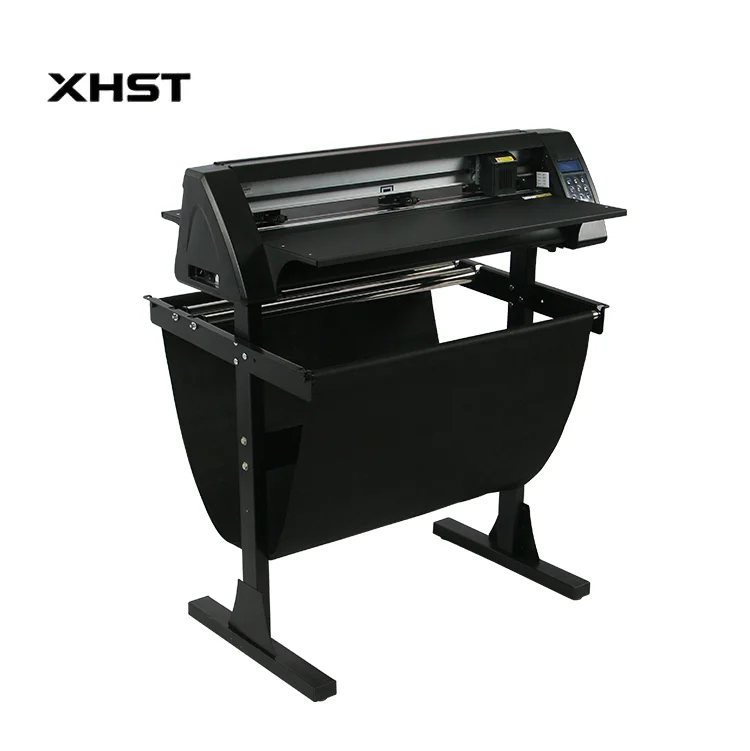 PE-721PRO Smart Automatic Contour Sticker Vinyl Cutter With 630mm Cutting Width Plotter Cut Vinyl