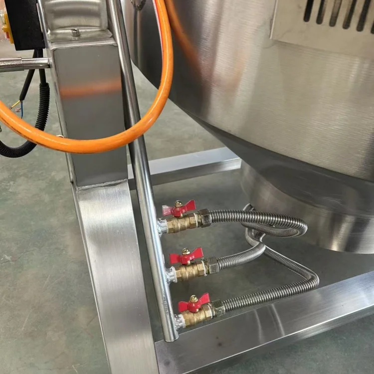 

Электрическая кастрюля 100/200/300 литров для коммерческого кухонного оборудования с курткой и мешалкой