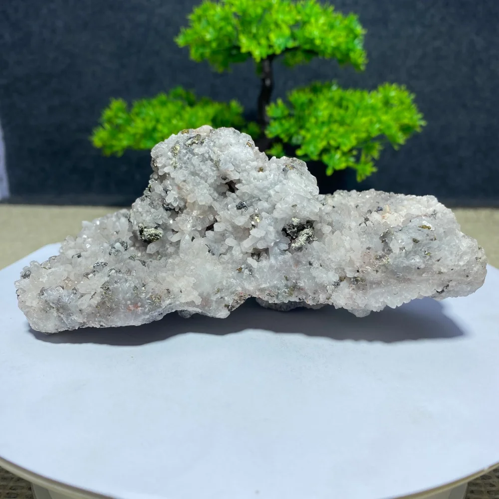 Natural Crystal Copper Pyrite Symbiont Raw Gemstone Irregular Mineral Specimen Spiritual meditation Gift Home Decoration