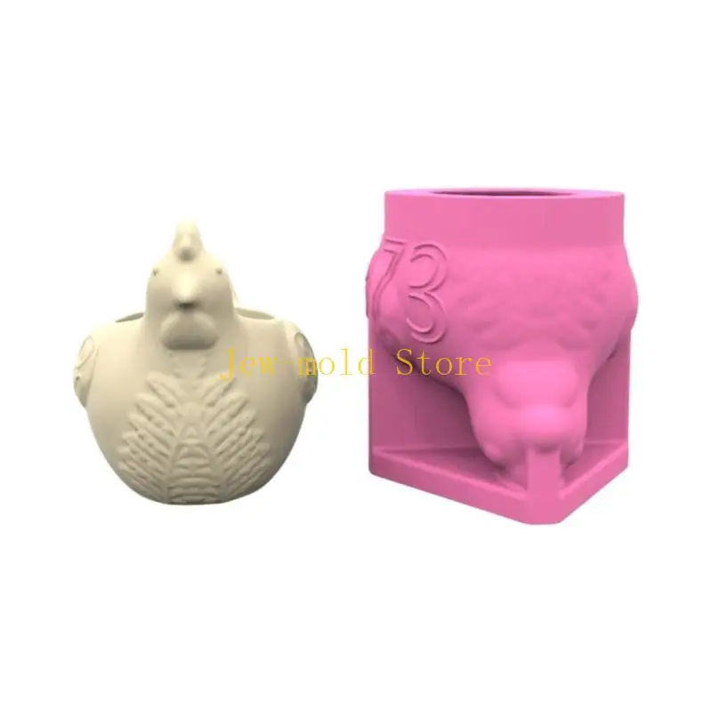 

C71B HED SHADE CEMENT POTS Плесени идеально подходят для эпоксидной смолы Цементной глины и плантатора