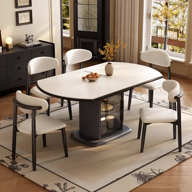 

Nordic Restaurant Dining Table Modern Luxury Lounge Designer Dining Table Mid Century Service Mesas De Jantar Home Furniture
