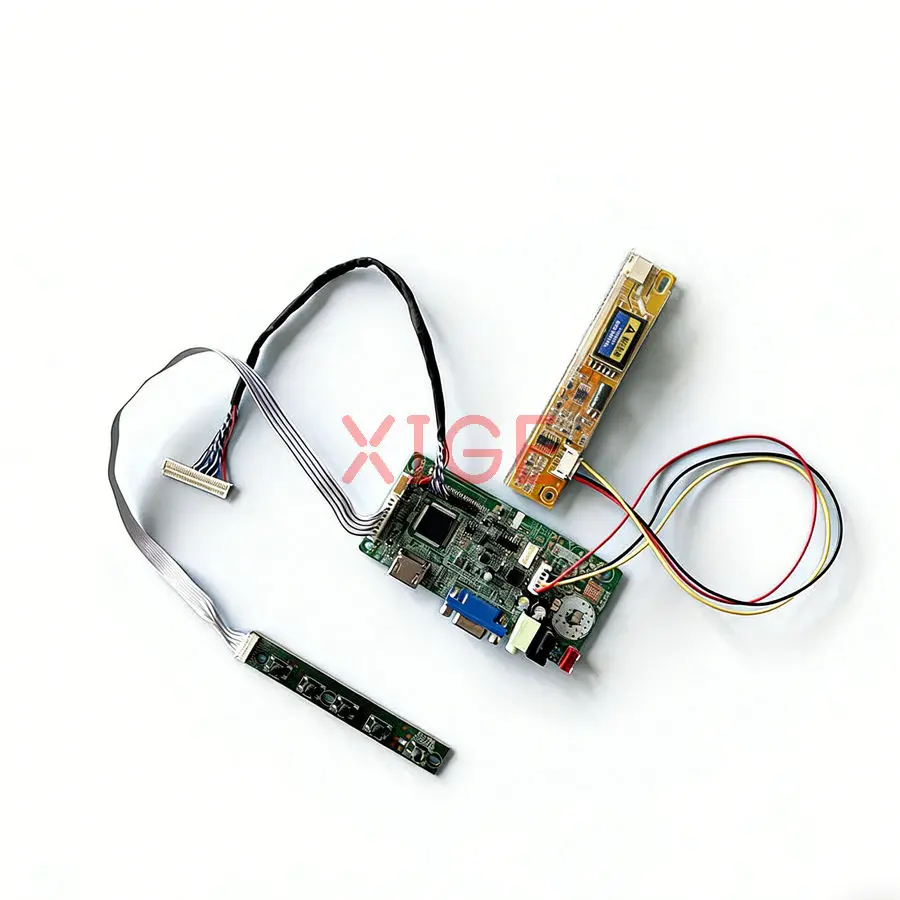 

For LP171WX2 LP171W01 QD17TL02 LP171WP4 LCD Monitor Controller Drive Board DIY Kit LVDS 30-Pin 1-CCFL 1440x900 1440*900 HDMI+VGA
