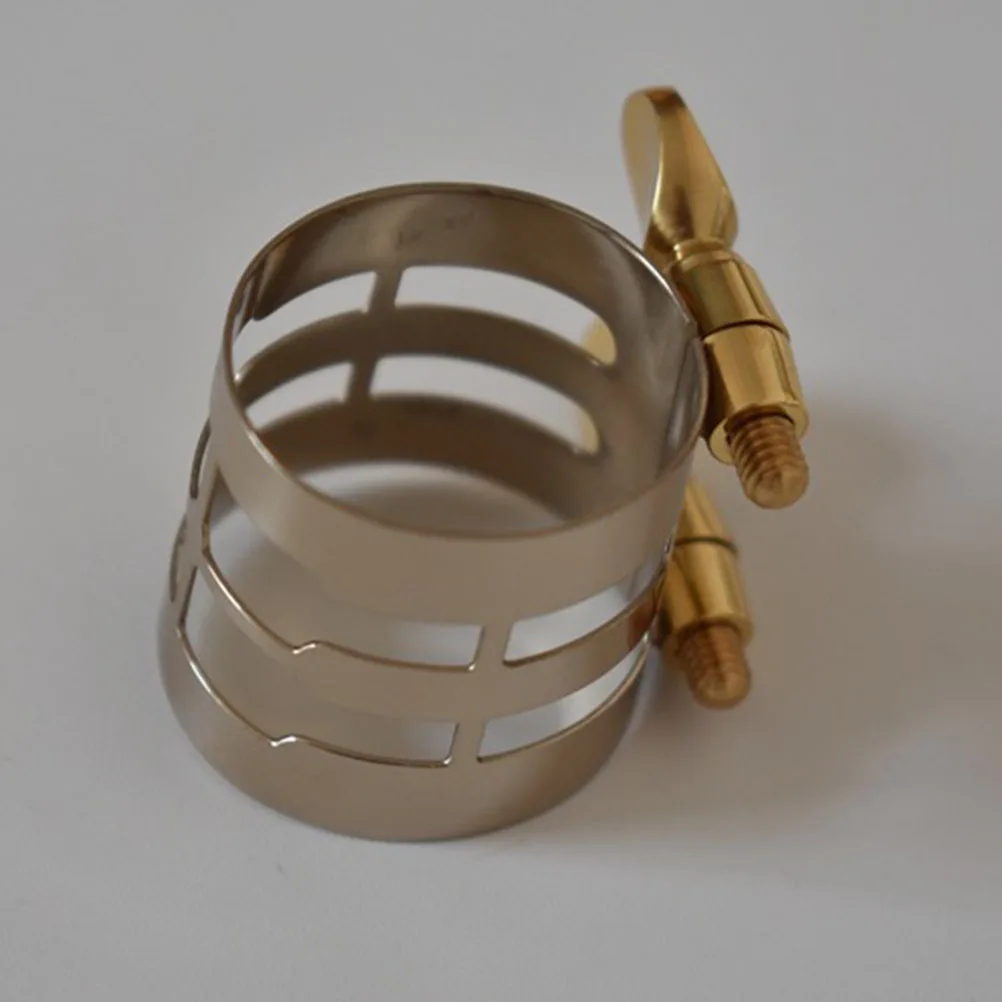 الساكسفون ضمد كليب المعادن ساكس كليب ل ألتو ساكسفون دائم أداة الرياح ملحق قابل للتعديل القصب السحابة #4