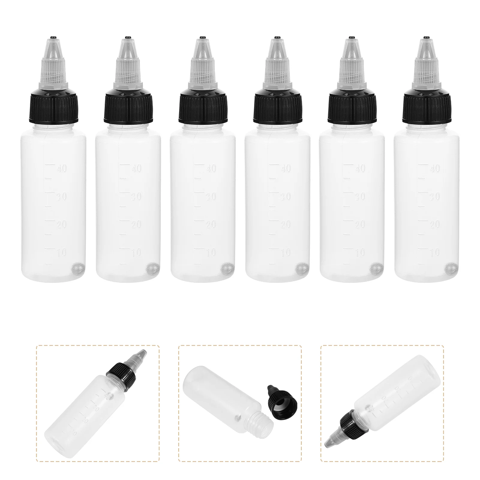 

Applicator for Juicing Spray Paint Dropper Bottle Panit Essential Oil Baby Squeeze Bottles