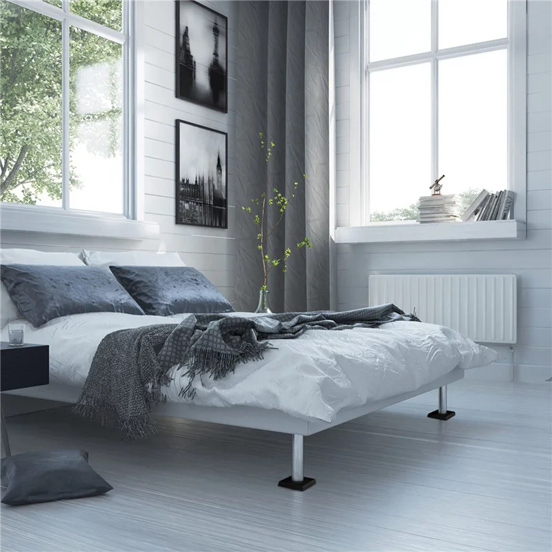 ABWZ-16Pcs وسادات أثاث مضادة للانزلاق - أكواب مطاطية مربعة 2 × 2 بوصة مضادة للانزلاق، قواعد أكواب أرجل - أريكة، كرسي، سدادات سرير