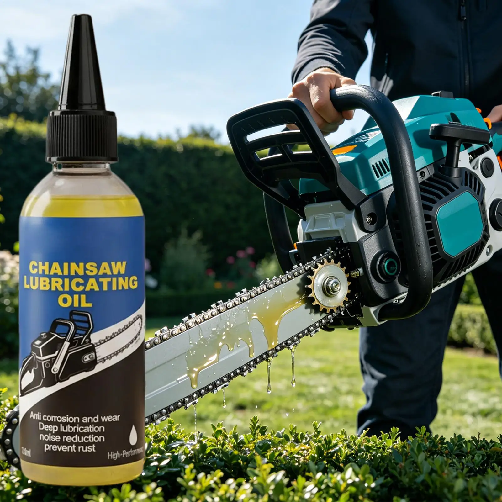 Chainsaw Lubricating Oil Professional Chain Lubricant For Chainsaws, Deep Lubrication To Reduce Noise And Prevent Rust