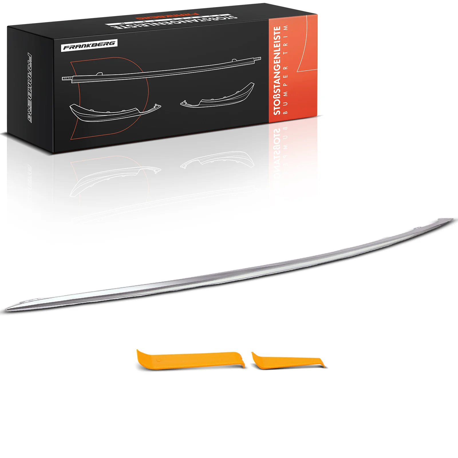 Frankberg 1x Trim Bumper Voormidden voor Mercedes-Benz A-Klasse W177 V177 2.0L 1.5L Bj 2019 2478854801