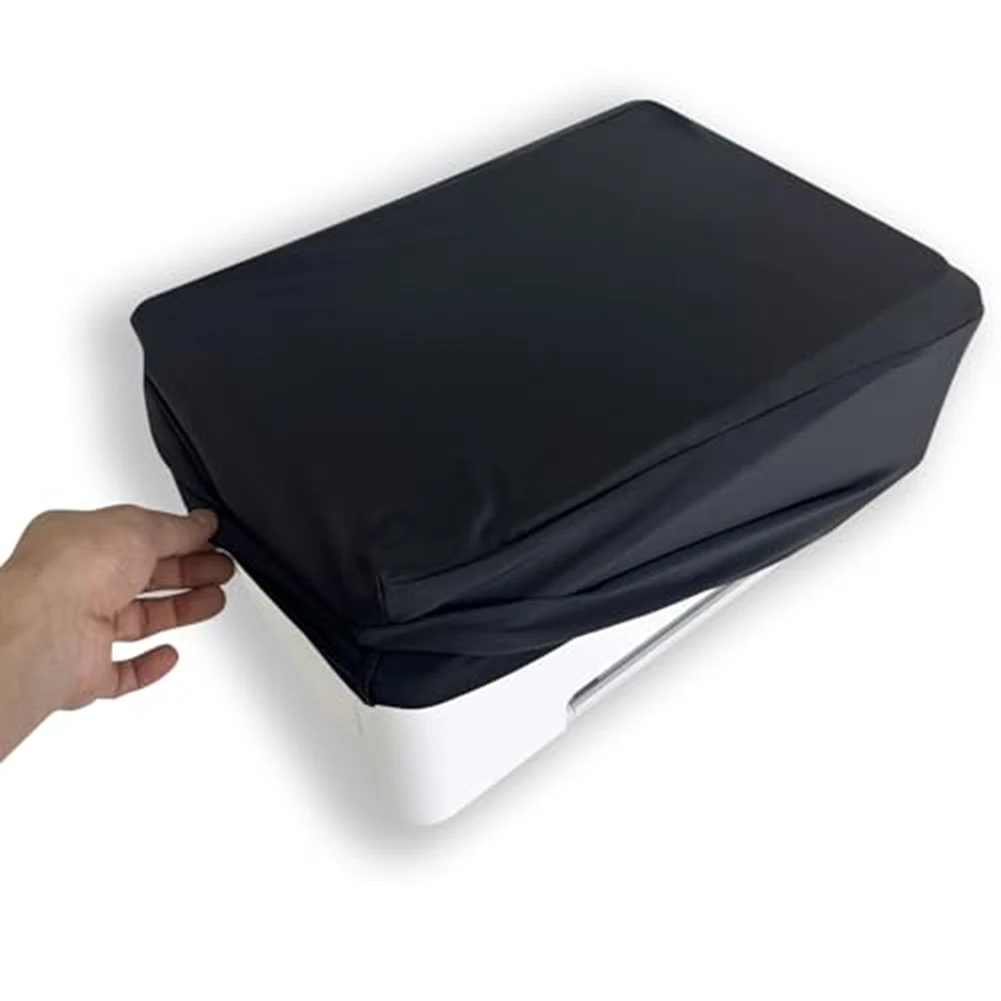 

Elastic Printer Dust Cover Stretch Fabric Protector With Drawstring Closure Cloth Household Office Printer Dust Cover Household