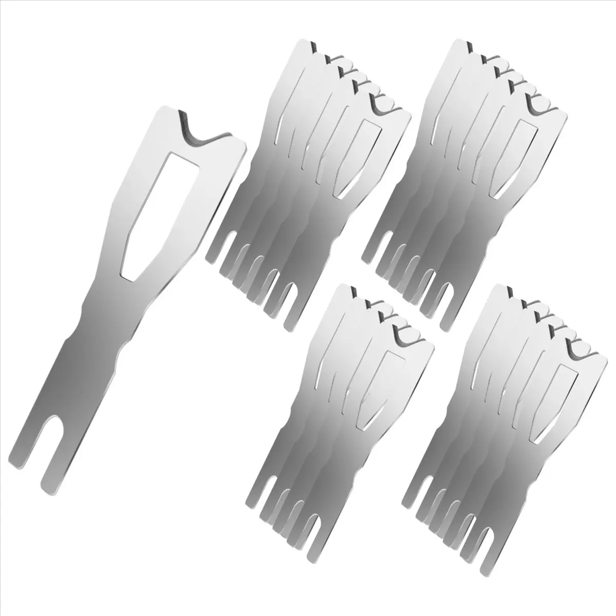 #92I 20Pcs Blades for Vinyl Flooring Trimming Skiving Knife Shovel Blade,Trimming Skiving Knife,(metal)