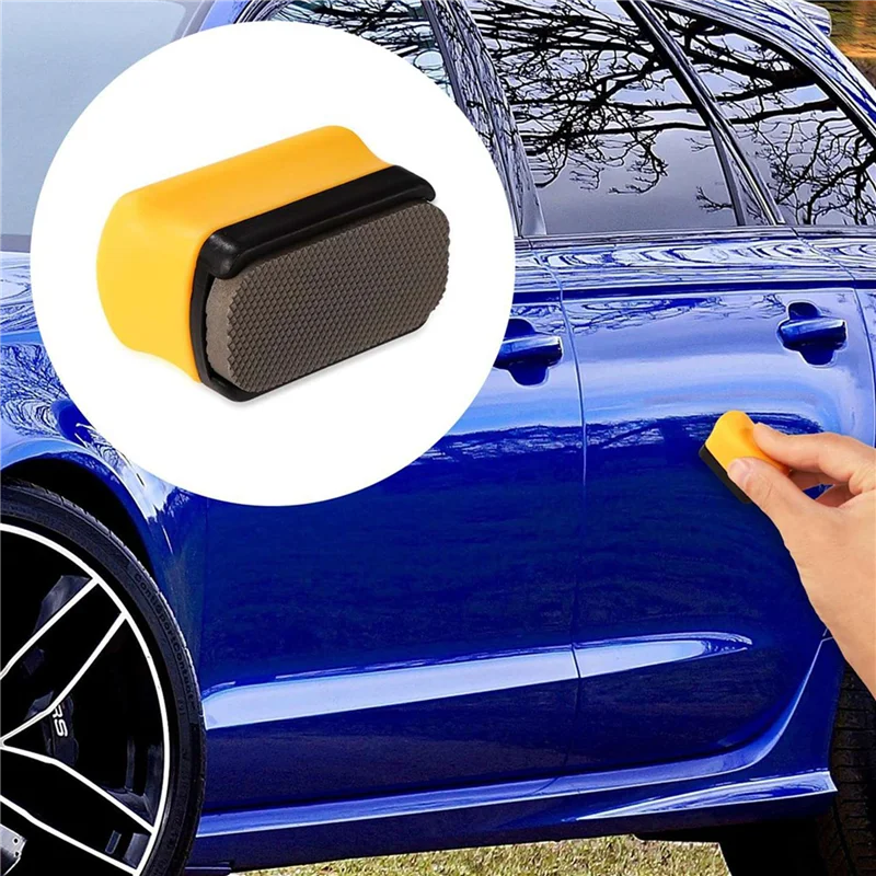 

A92P 5X Denibbing File With Handheld Device, Double-Sided Grinding Mini Tools Car Paint Remover Tool Adjustable Paint File