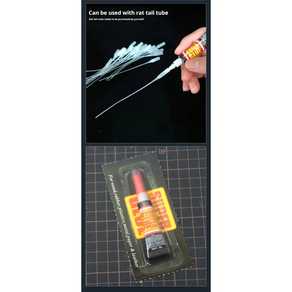 5pcs Super Glue 502 for Gundam Military DIY Ornaments Wooden Houses Repairing Fixing Model Figures Model Making Tool