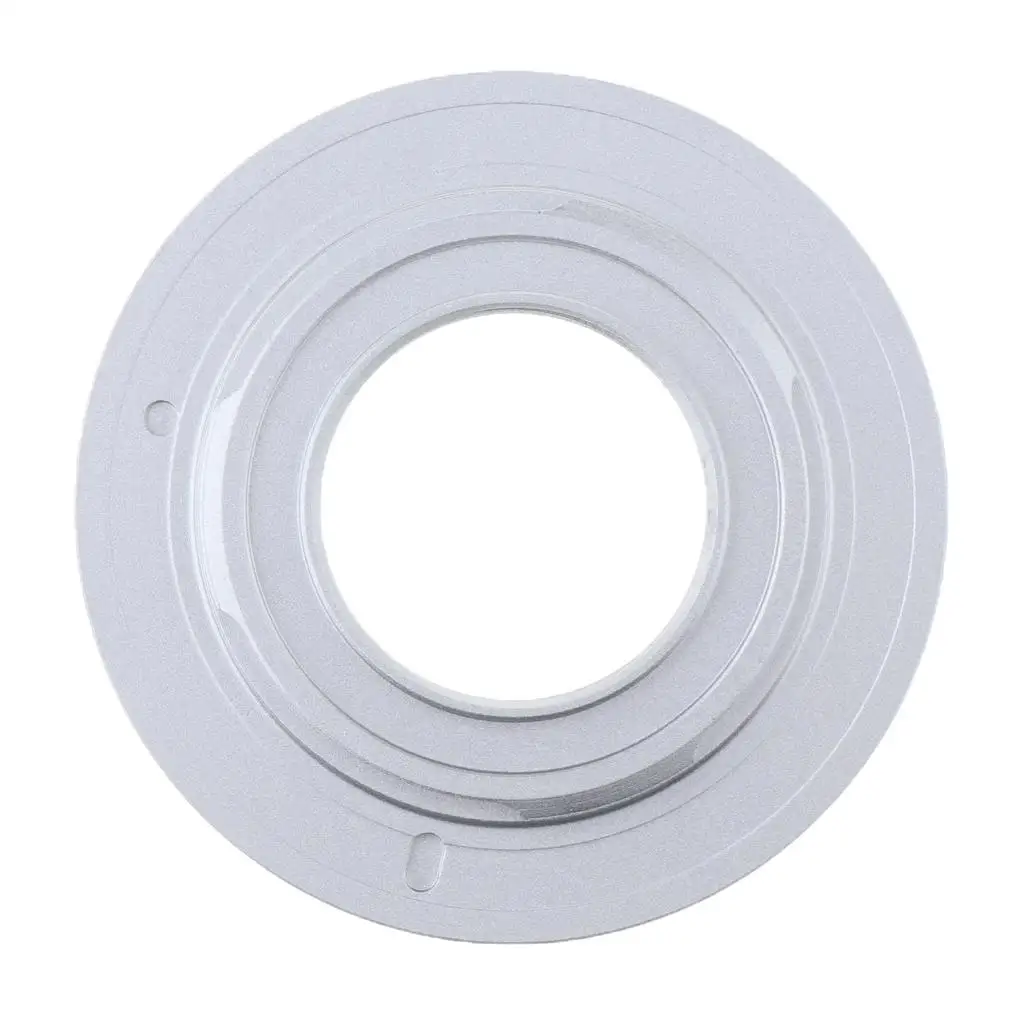 C Mount to M43 Adapter Ring Silver Lens Mount Connector for Olympus OM-D E-M10 II Panasonic GX8 Camera