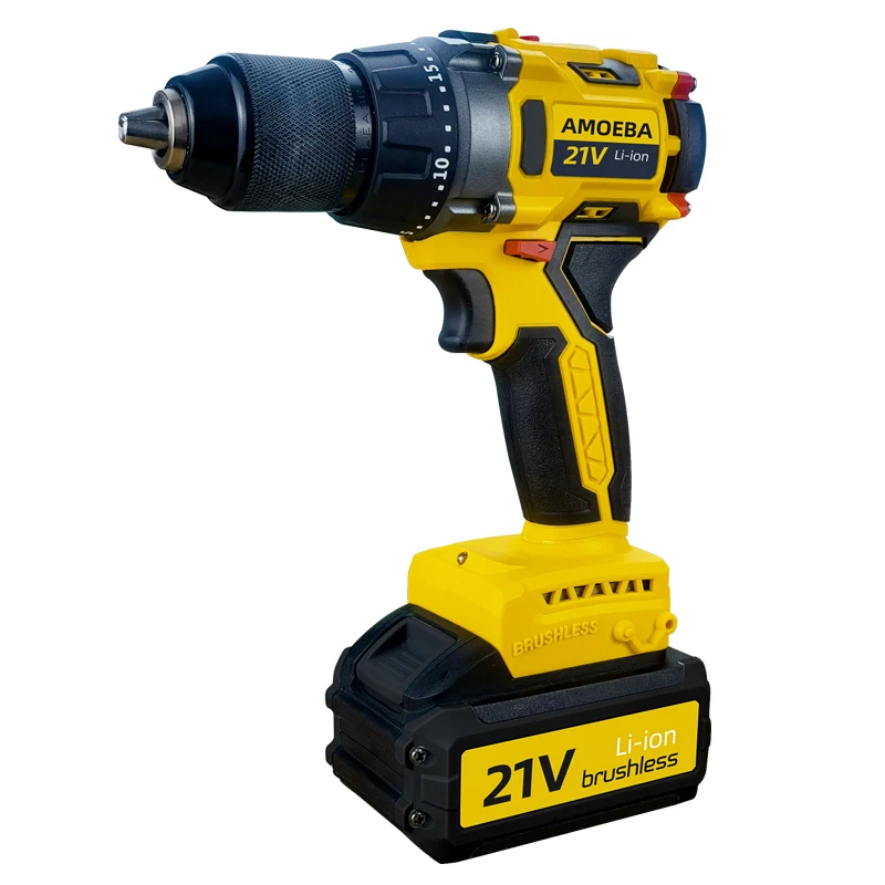 13mm brushless electric cordless drill with impact nail drill screwdriver 2023 brand new drill hot sale in the markert