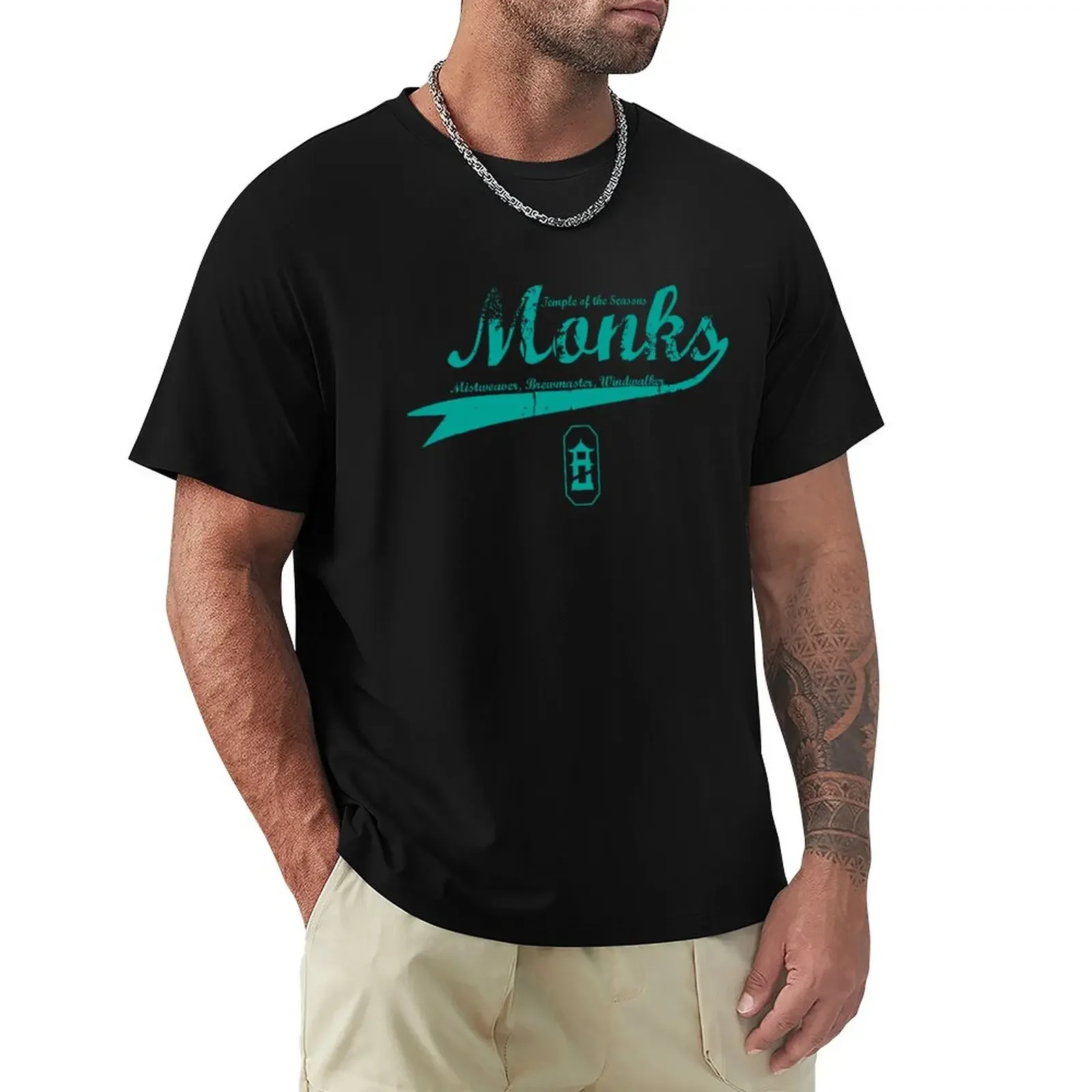 Monk T-Shirt new edition heavyweights men clothes