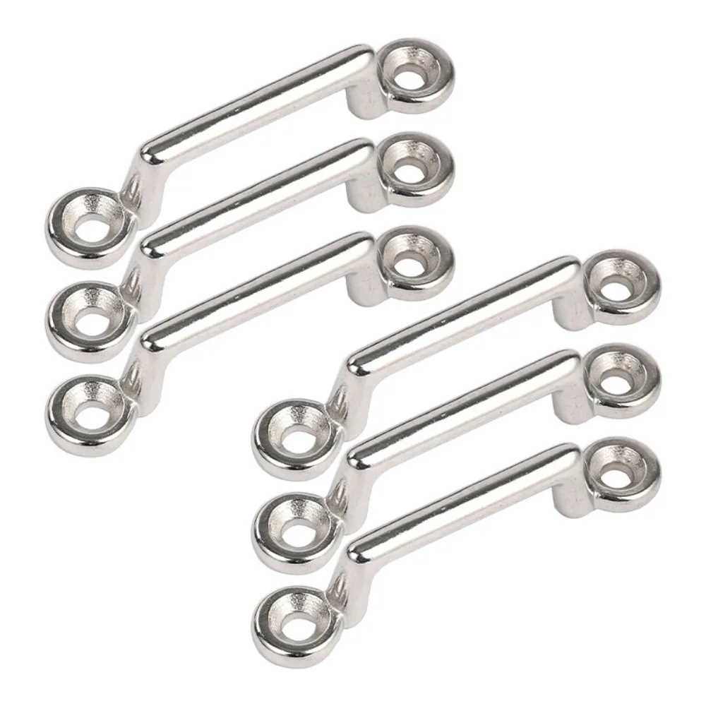 Conjunto de 4/8 Peças: Ilhó Superior com Parafusos, Fivela Superior para Toldo, Ilhó de Armadura para Caiaque, para Cintas de Fixação de 1 ou 1/2 Polegada.