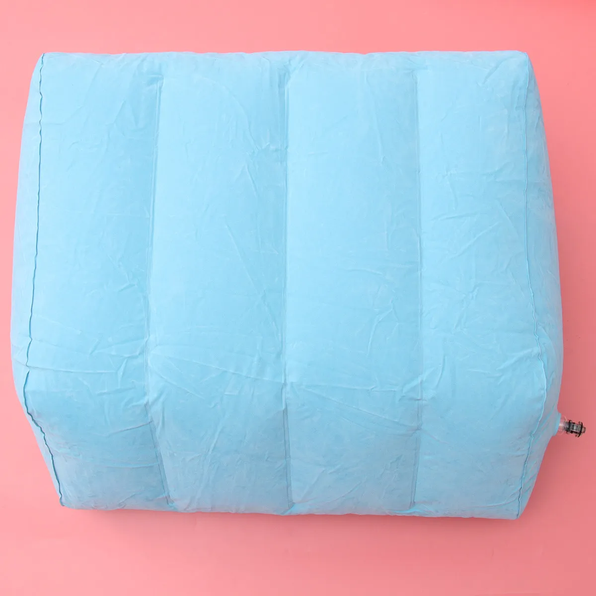 

1Pcs Inflatable Leg Pillow Made of PVC Portable Lightweight Air Knee Cushion for Sleeping Leg Rest Raiser Support Recovery Blue
