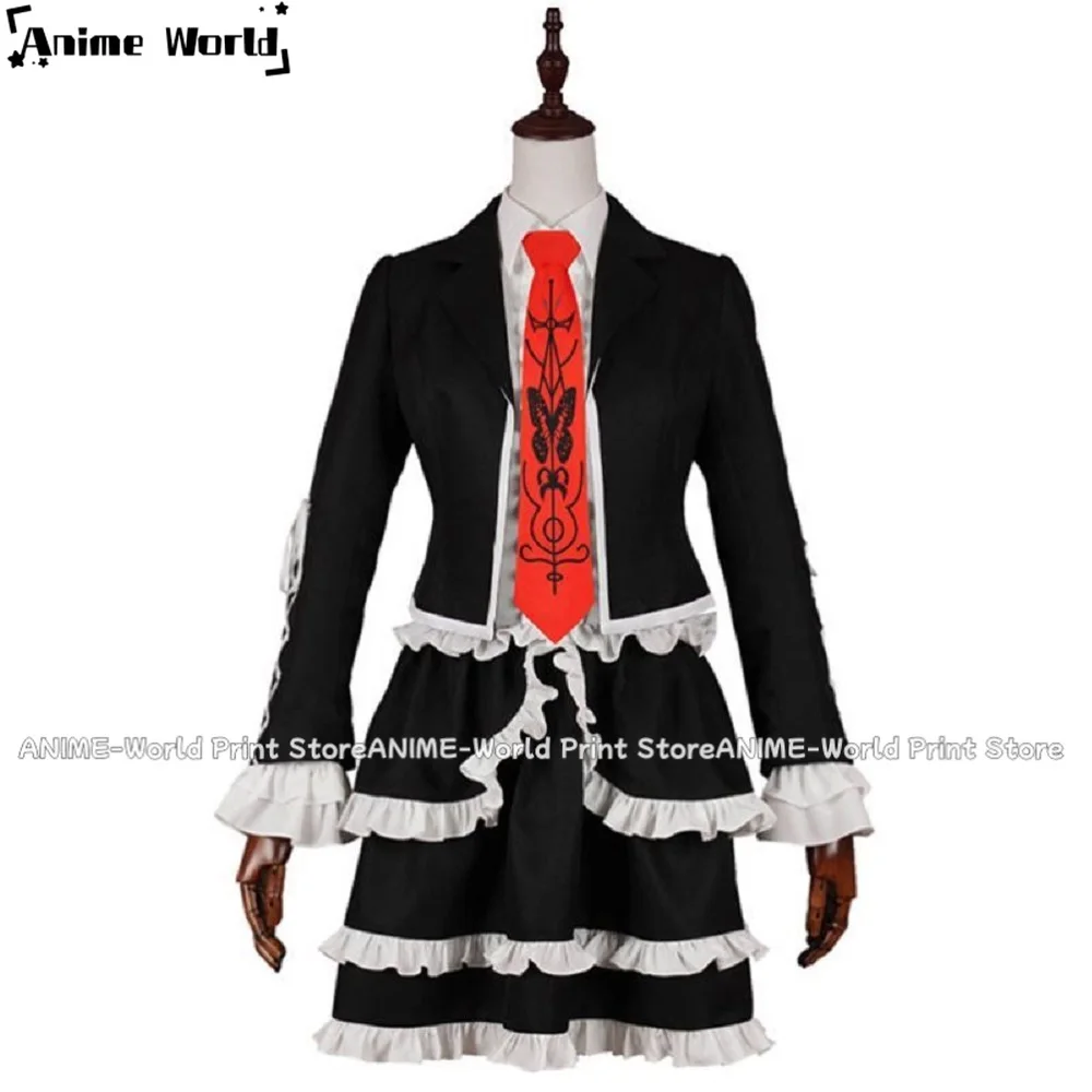 《Custom Size》Unisex Anime Cos Yasuhiro Taeko Celestia Ludenberg Cosplay Costumes Halloween Uniform Suits Custom Size