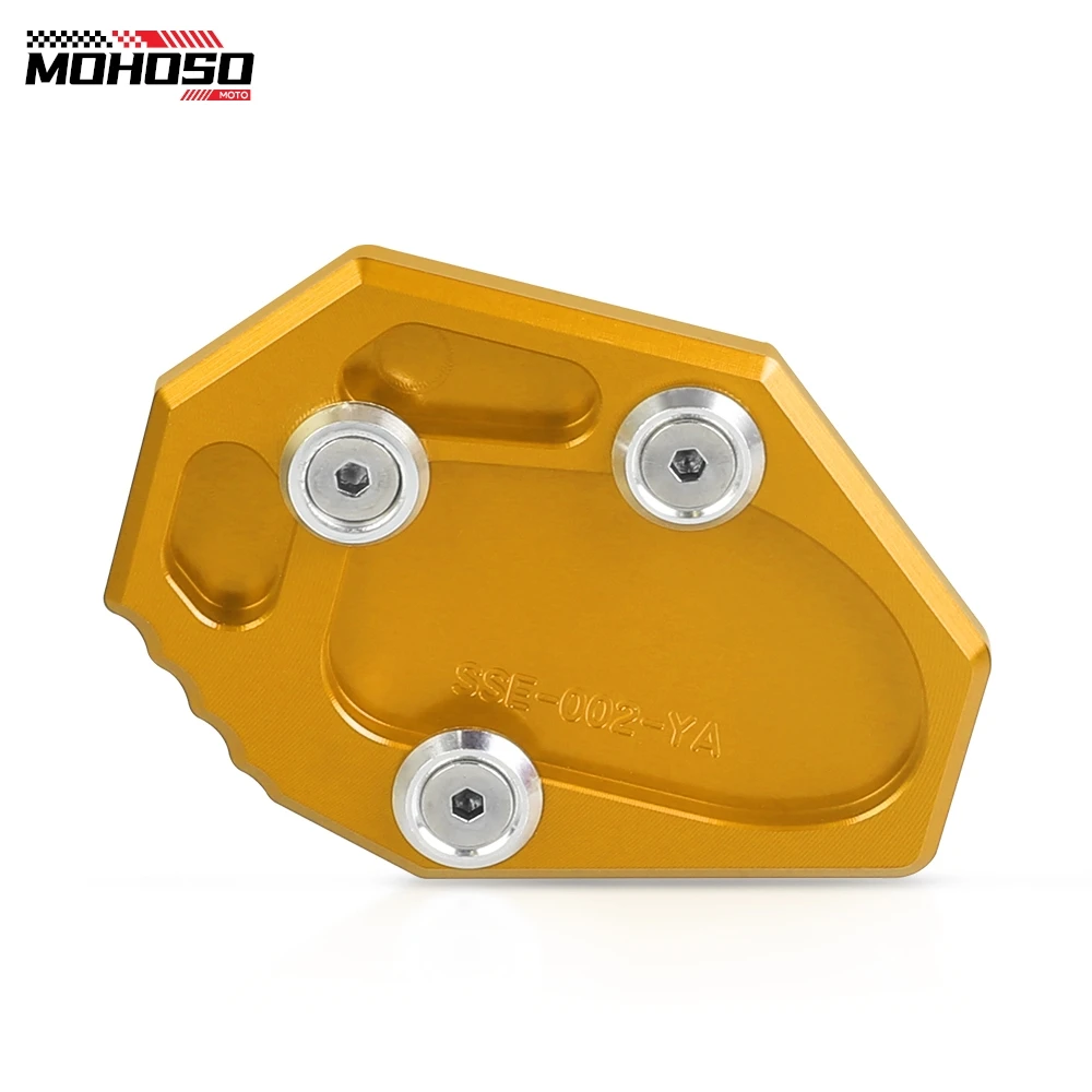 Motorcycle Side Stand Enlarger Kickstand Pad For Yamaha XJ6 ABS FZ6-S2 ABS FZ6R FZ6 Fazer YZF R7 MT 07 MT-07 Tracer 700/7 XSR700