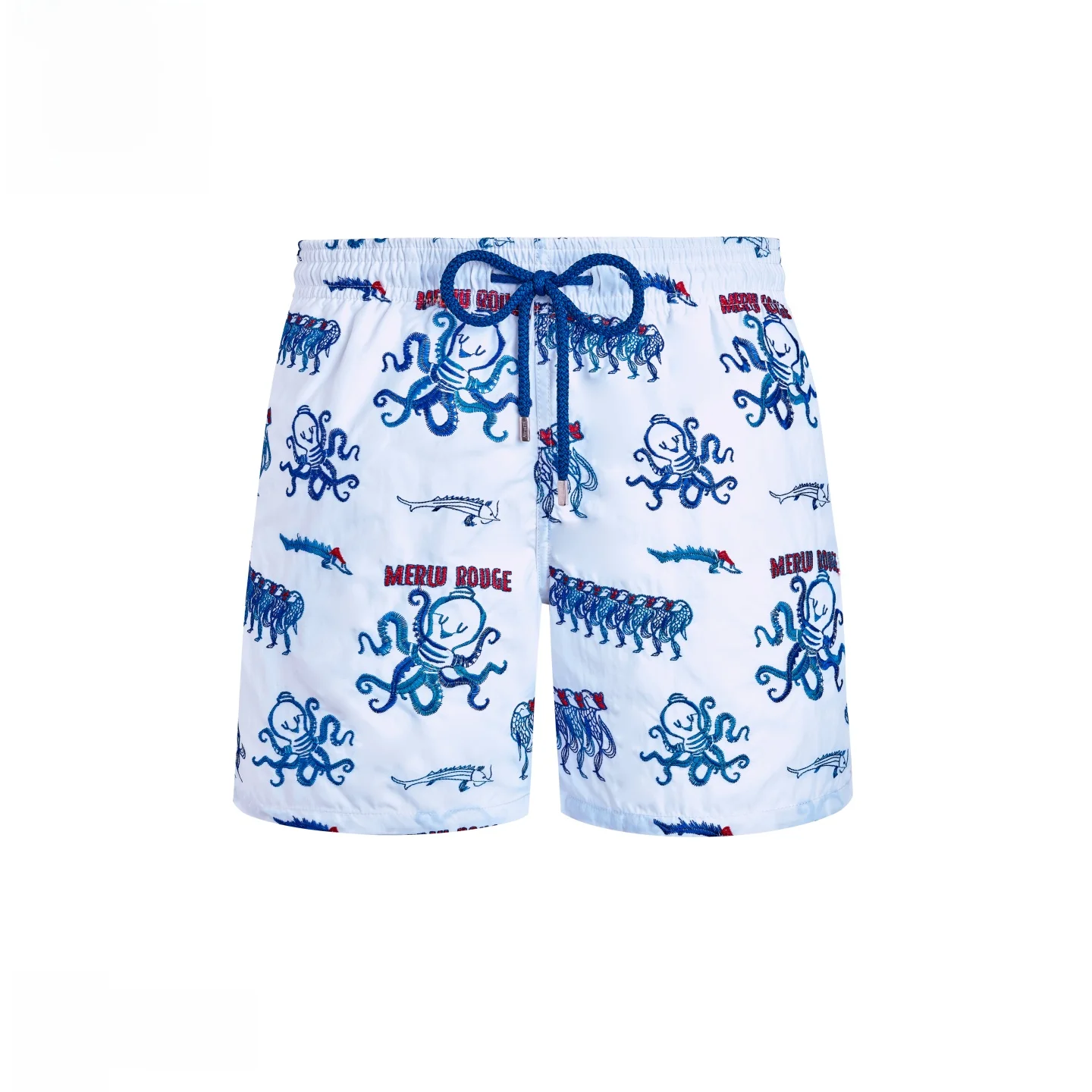 Vilebrequin Men's Beach Shorts Limited Edition Turtle Print Swimming Trunks Holiday Beach Vacation Straight Leg Swimwear