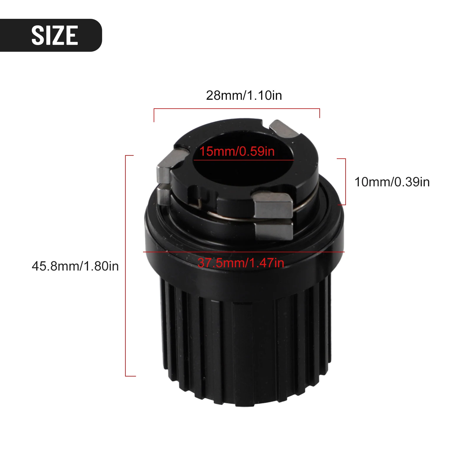 Bicycle Freehub Body For-DT Swiss 3-Pawl For-Shimano For-MicroSpline Bike 12 Speed Freehub Body Cycling Accessories