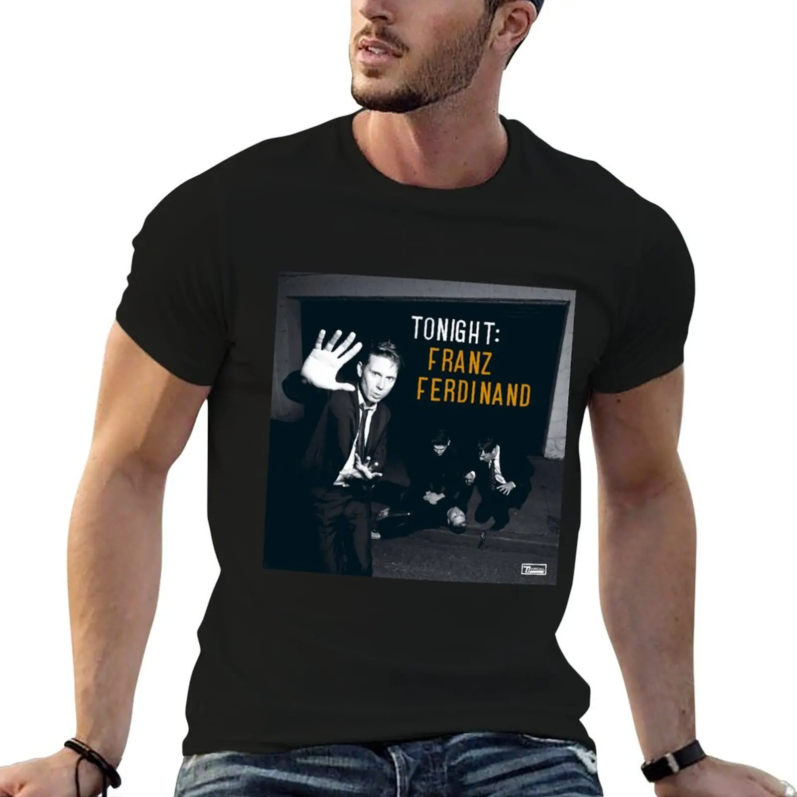 

Franz Ferdinand tonight franz ferdinand T-Shirt t shirts cotton 100% g man t shirts for men man t shirts for men T-Shirt