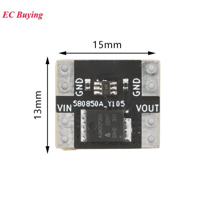 5pcs/1pc XL0401 Ideal Diode Module Simulation Ideal Diode Rectifier 3V-26V 5.5mΩ Low Internal Resistance MOS Board