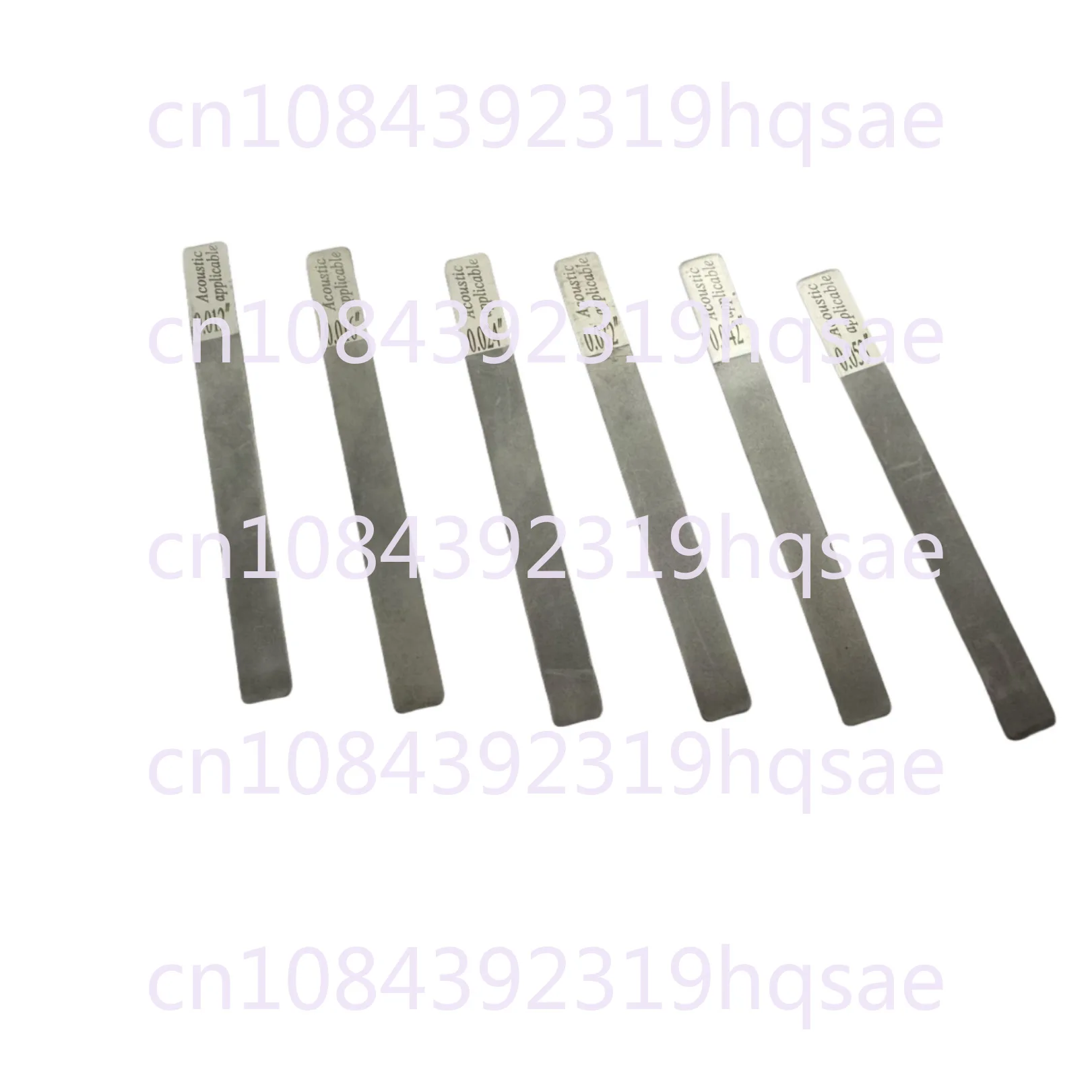 6Pcs Guitar Nut Fret File Multifunctional Fret Crowning Files Slot Luthier Repair Tool for Electric Acoustic Guitars & Bass Care