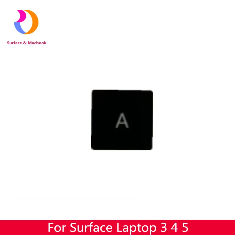 Original Black Keycap of A for Surface Laptop 3 4 5 13.5inch 15inch