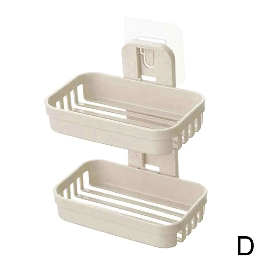 New Bathroom Dish Plate Case Home Shower Travel Hiking Soap Box Holder Box Soap Dispenser Rack Soap Container Plastic R4H3